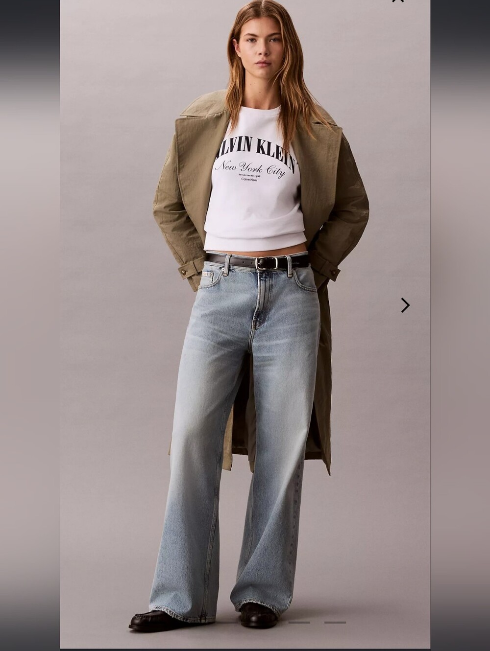Calvin Klein 90's Straight Leg Jeans